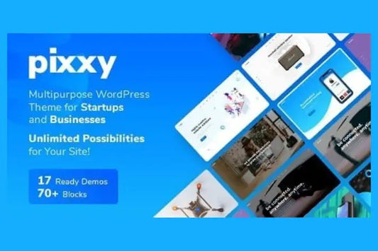 Pixxy - Landing Page WordPress Theme