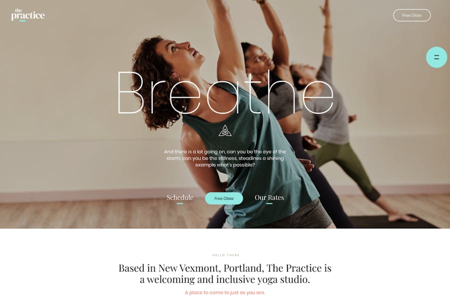 Prana Yoga - Fitness Theme for Elementor