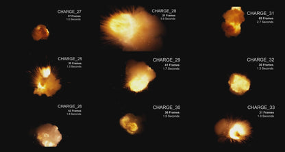 Pre-Keyed Stock Footage: Charges