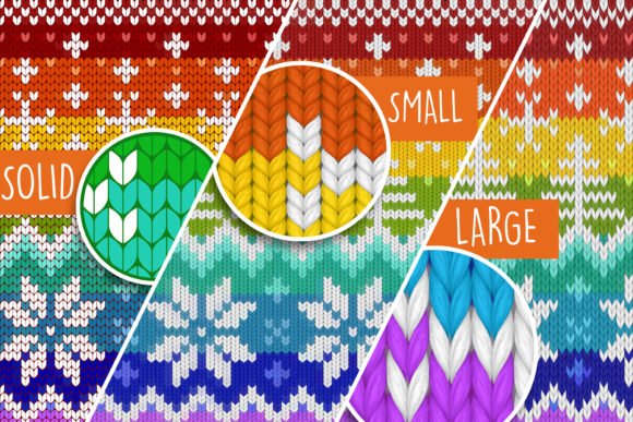 Knitted Effect Ugly Christmas Sweater - Photoshop Action