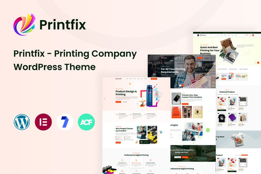 Printfix - Printing Services Company WordPress