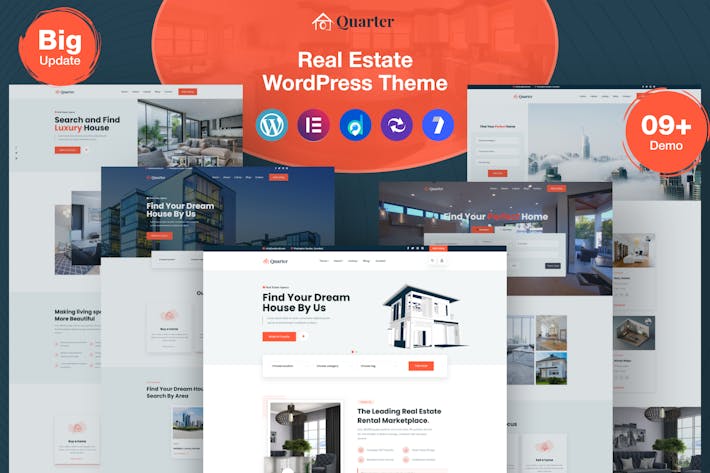 Quarter - Real Estate WordPress Theme