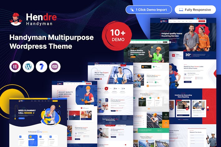 Repaire, Plumbing & Handyman Services Wordpress Theme