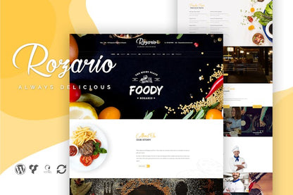 Rozario - Restaurant & Food WordPress Theme