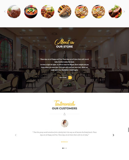 Rozario - Restaurant & Food WordPress Theme