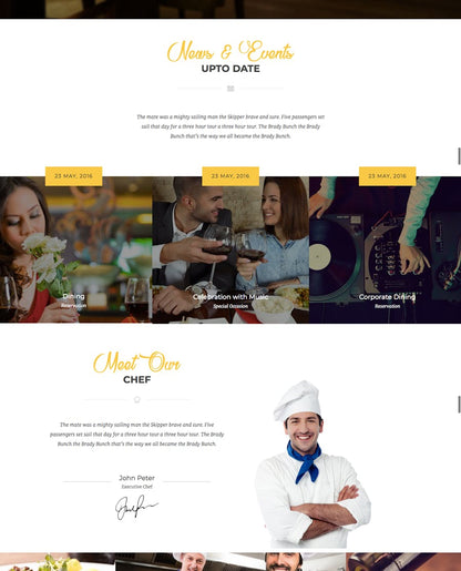 Rozario - Restaurant & Food WordPress Theme