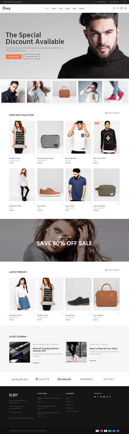 Elsey - Responsive eCommerce Theme