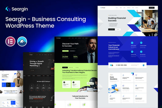 Seargin - Business Consulting WordPress Theme