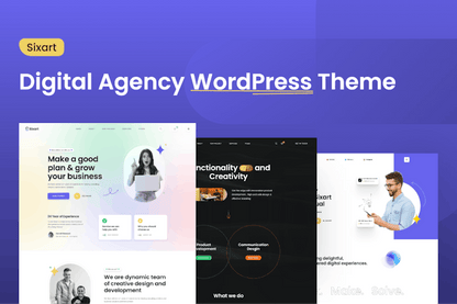 Sixart - Digital Agency WordPress Theme