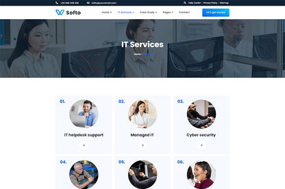 Softo - IT Solutions & Services WordPress Theme