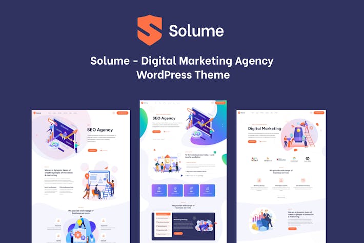 Solume - Digital Marketing WordPress Theme