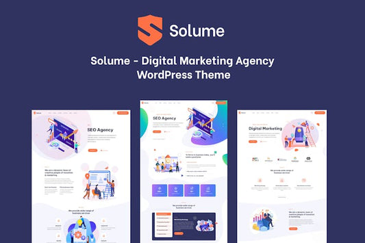 Solume - Digital Marketing WordPress Theme