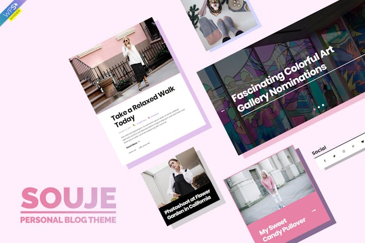 Souje - Personal WordPress Blog Theme