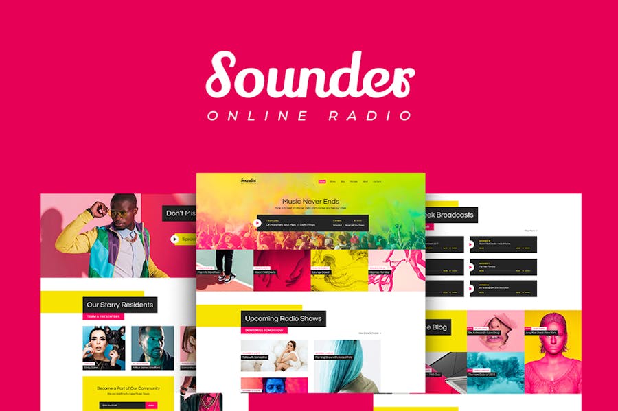 Sounder - WordPress Theme