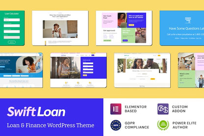 Swift Loan - Payday & Banking Finance Theme