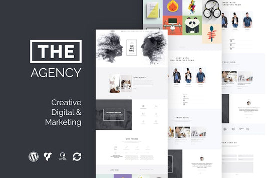 The Agency - Creative One Page Agency Wordpress Theme