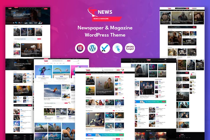 TNews - News & Magazine WordPress Theme