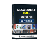 1.5 TB+ MEGA STL BUNDLE - STL Miniatures Bundle - Instant Download | STL Bundle, 3D Printing, 3D Print - TodorDigital