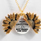 Sunflower Double-layer Lettering Necklace - TodorDigital