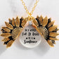 Sunflower Double-layer Lettering Necklace - TodorDigital