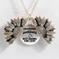 Sunflower Double-layer Lettering Necklace - TodorDigital