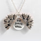 Sunflower Double-layer Lettering Necklace - TodorDigital