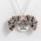 Sunflower Double-layer Lettering Necklace - TodorDigital