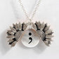 Sunflower Double-layer Lettering Necklace - TodorDigital