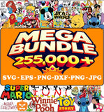 250k+ MEGA BUNDLE in Entire Shop Svg Png Font Mega Bundle, Svg Bundle, Cartoon Svg, Holiday Svg, Christmas Svg, Halloween Svg, Fonts - TodorDigital