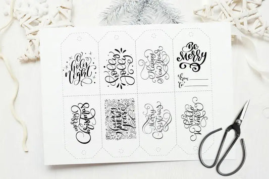 Christmas Gift Tags - Christmas Svg - Christmas Quotes