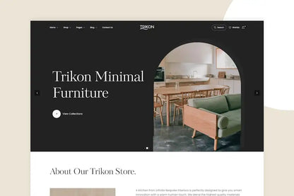 Trikon - Multipurpose Furniture WooCommerce Theme