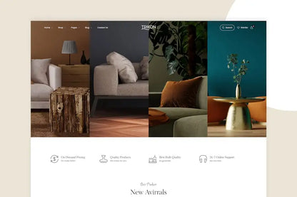 Trikon - Multipurpose Furniture WooCommerce Theme