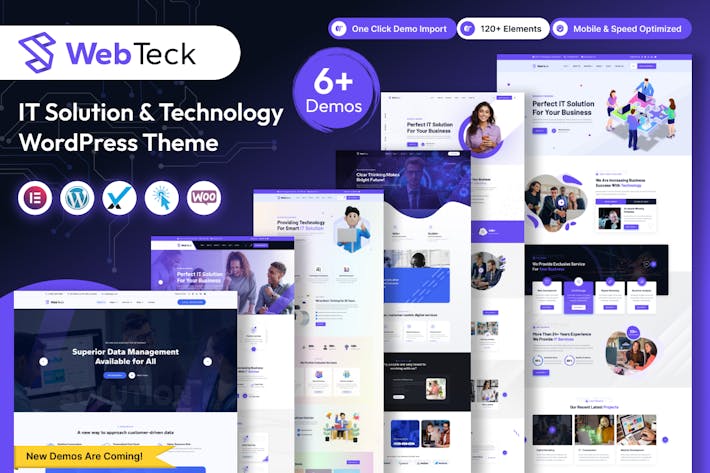 Webteck – IT Solution and Technology WordPress Theme