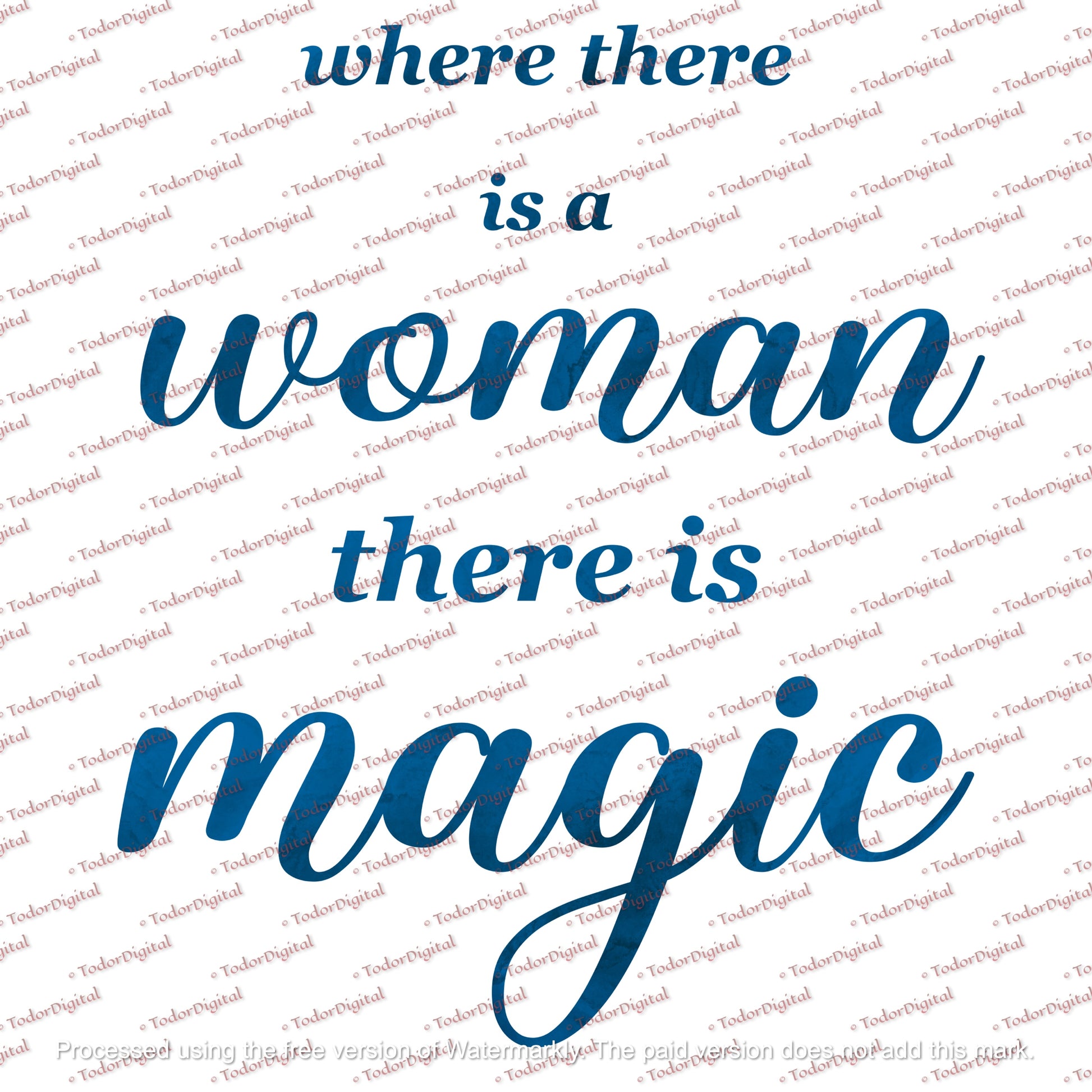 Magic Woman PNG File - Happy Women’s Day - Png Without Background