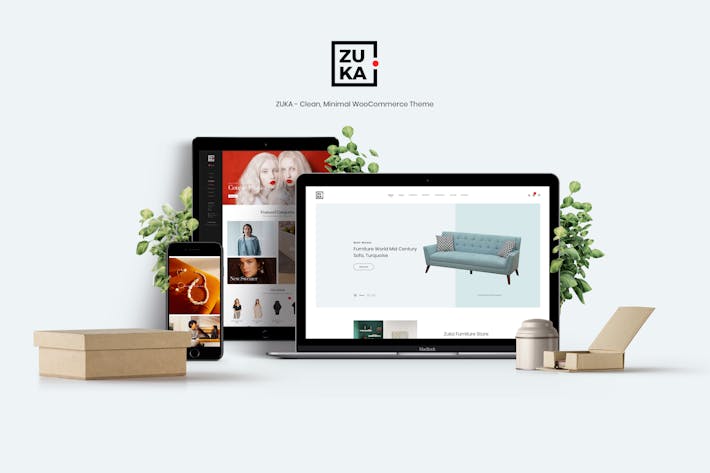 Zuka - Clean, Minimal WooCommerce Theme