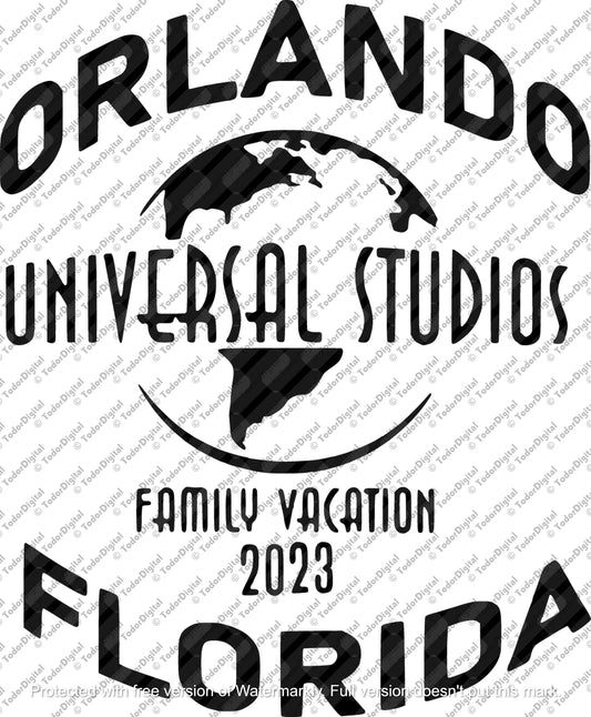 Family Vacation Svg File, Vacation 2023 Svg Design, Florida Family Trip, Vacation Vector Graphics.