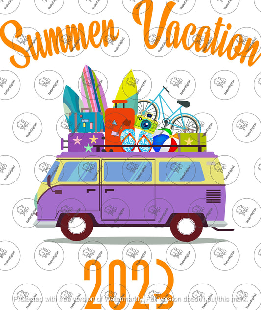 Summer Vacation Svg File, Vacation 2023 SVG design, Summer Shirts Design, Family Trip Clipart, Vector Graphics.