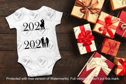 Child's Birth Year, New Year With Wife And Baby, New Year With Husband And Baby, Birthday Gift, Gift For Couples, Newborn 2023, New Child