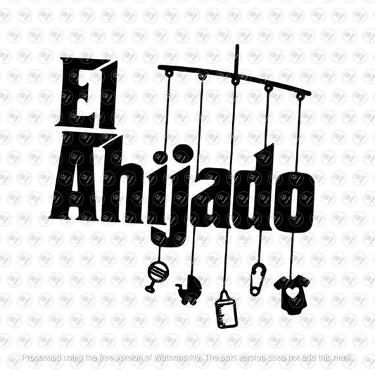 El Ahijado Svg File - El Ahijado Clipart - Religious Svg - El Padrino - La Madrina - Svg For Cricut - Svg For Silhouette