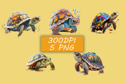 Cute Turtle Sublimation Clipart Graphic, Turtle cut, Turtle clipart, Turtle png, turtle design, Turtle graphyc