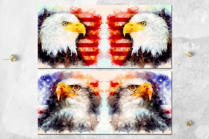 Flag & Eagle - 16 patriotic Mug Sublimation designs - Patriotic Design, Patiotic Sublimation, American Patriotic Designs, American Flag