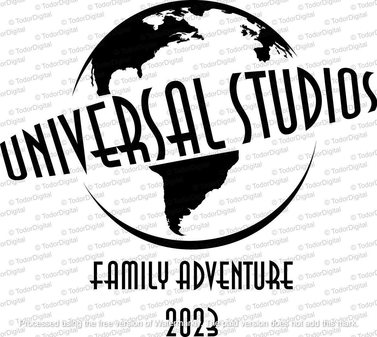 Universal Studios, Family Adventure Svg File, Adventure 2023 SVG design, Family Trip Clipart, Vector Graphics, Universal Studio svg