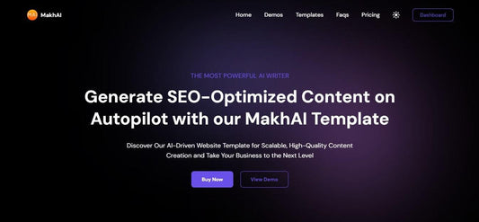 MakhAI - AI Website php script - You Own ai Webite System With Subscription Plans - With  OpenAI API - With Payments Gateway - Costumizable